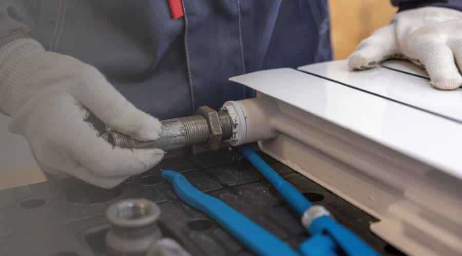 Gas Line Leak Repair in Geff, IL